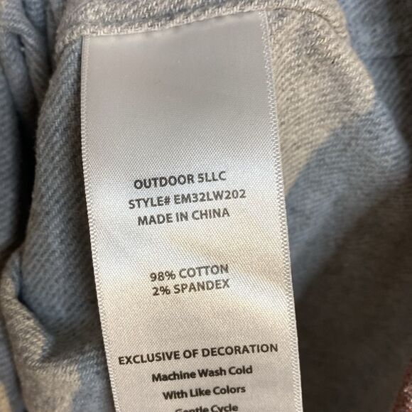 EDDIE BAUER Tribal Southwestern Print Button Down Long Sleeve Shirt - Picture 5 of 8